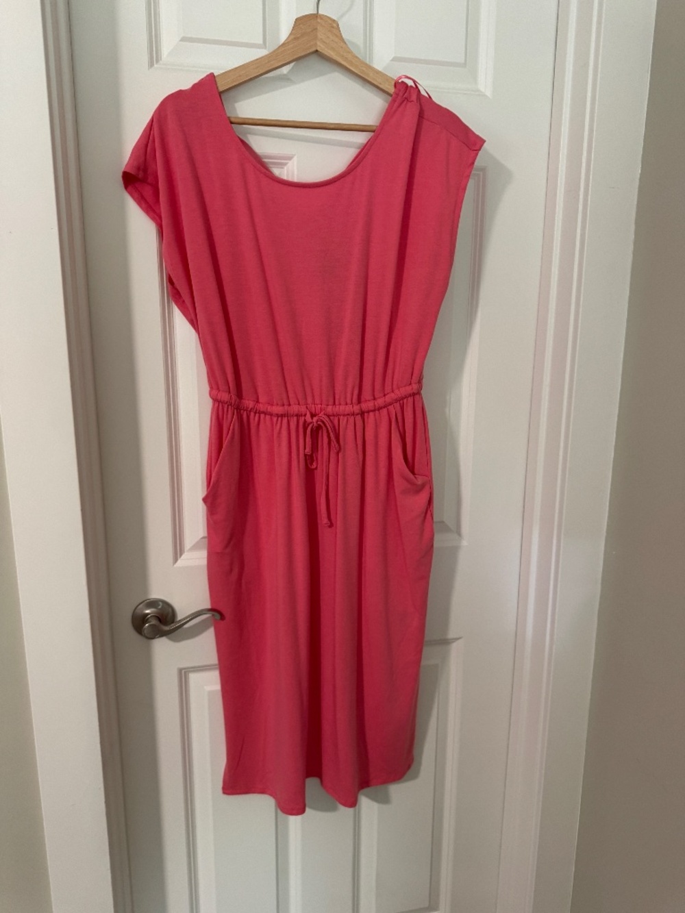 Torrid NWT midi jersey cross back dress slit skirt sz 00 or 10 M/L